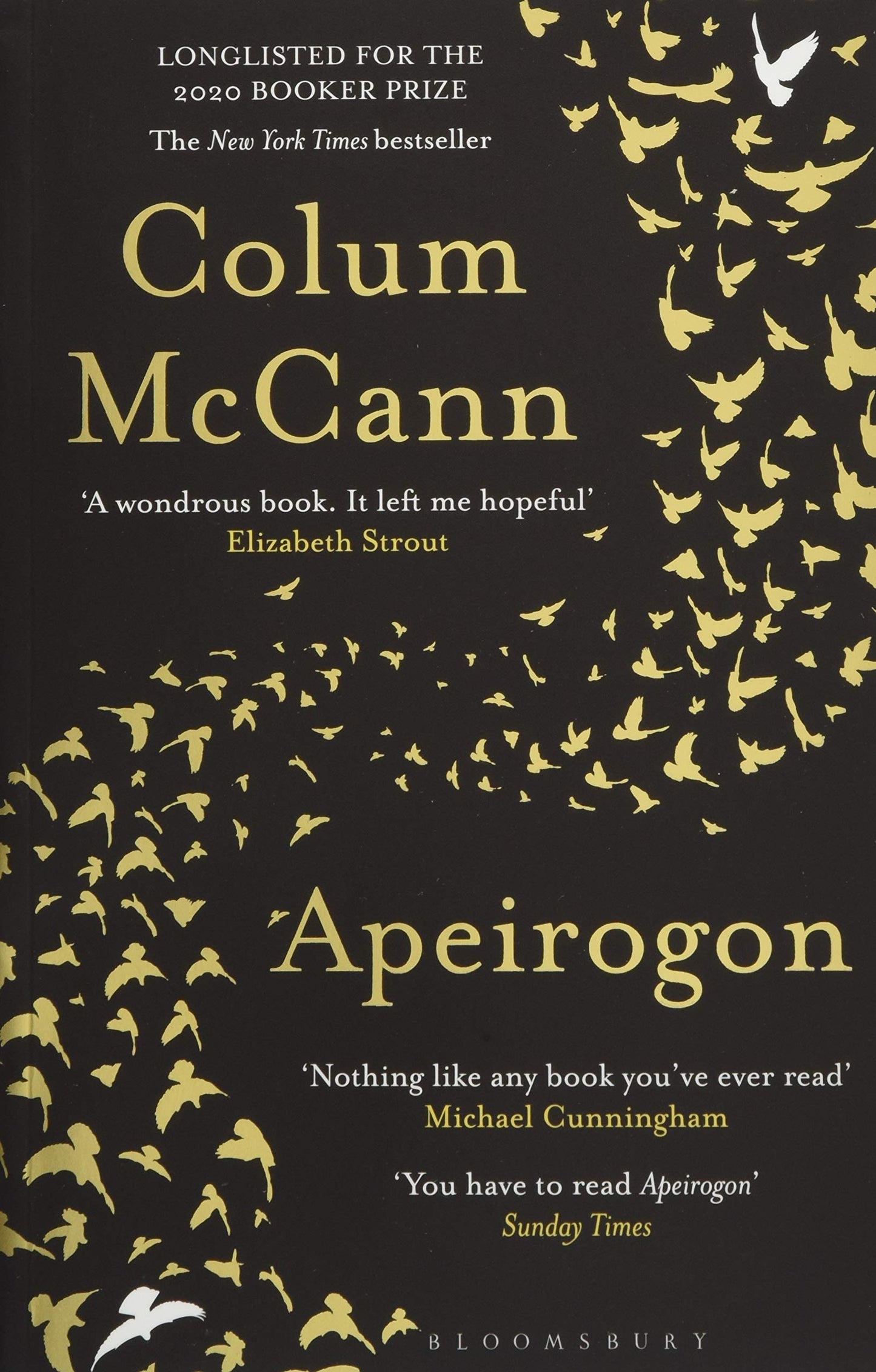 Book cover of Apeirogon by Colum McCann