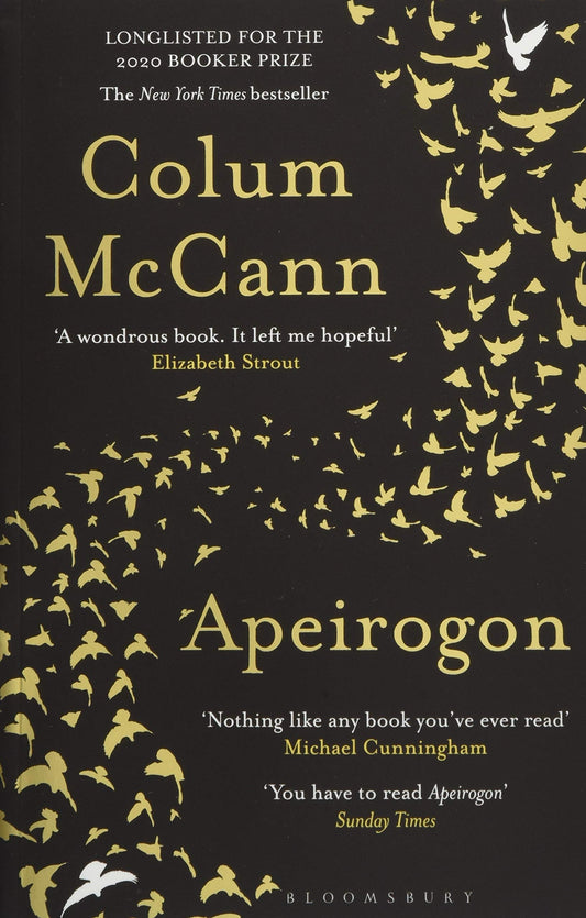 Book cover of Apeirogon by Colum McCann