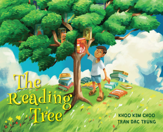 Book cover of The Reading Tree by Khoo Kim Choo, Tran Dac Trung (Illus.)