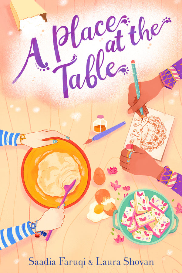 Book cover of A Place at the Table by Saadia Faruqi, Laura Shovan (Illus.)