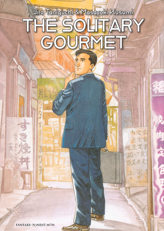 Book cover of The Solitary Gourmet by Masayuki Kusumi, Jirō Taniguchi (Illus.)
