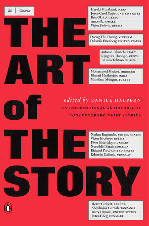 Book cover of The Art Of The Story: An International Anthology Of Contemporary Short Stories by Daniel Halpern (Ed.), Various