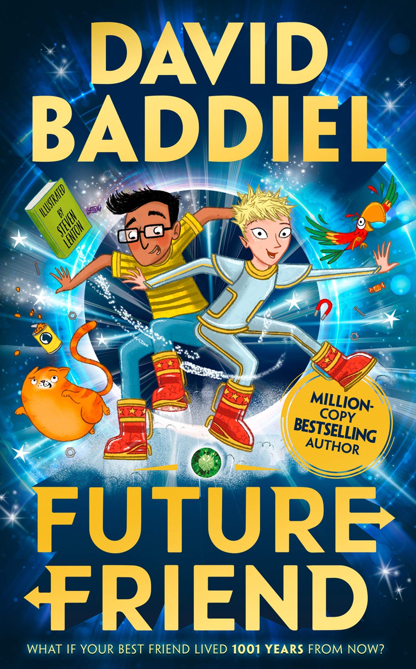 Book cover of Future Friend by David Baddiel