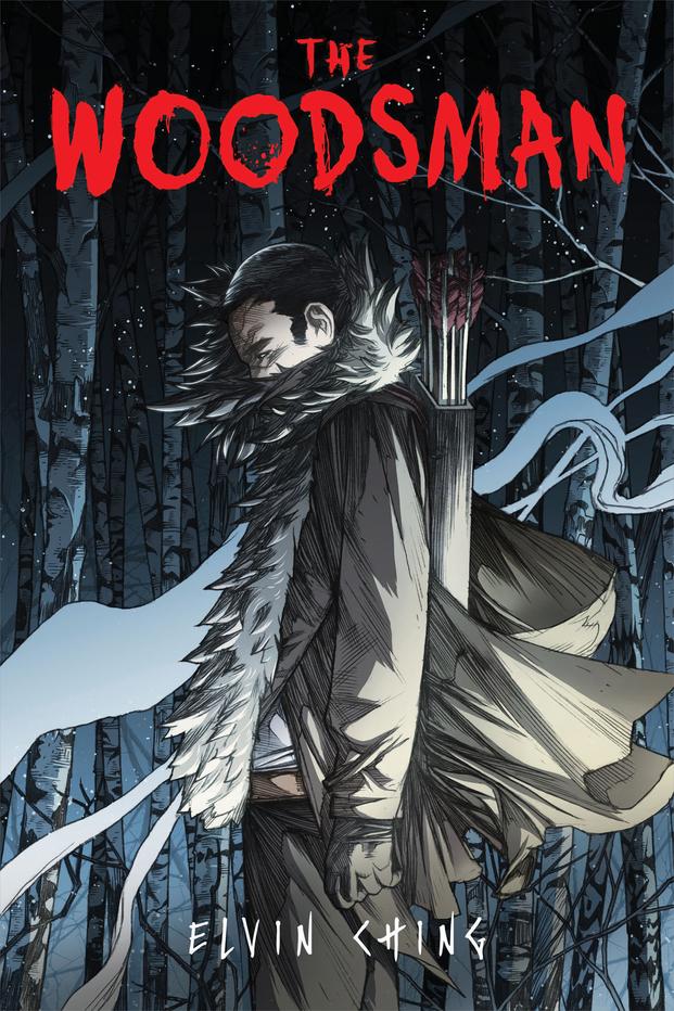 Book cover of The Woodsman by Elvin Ching
