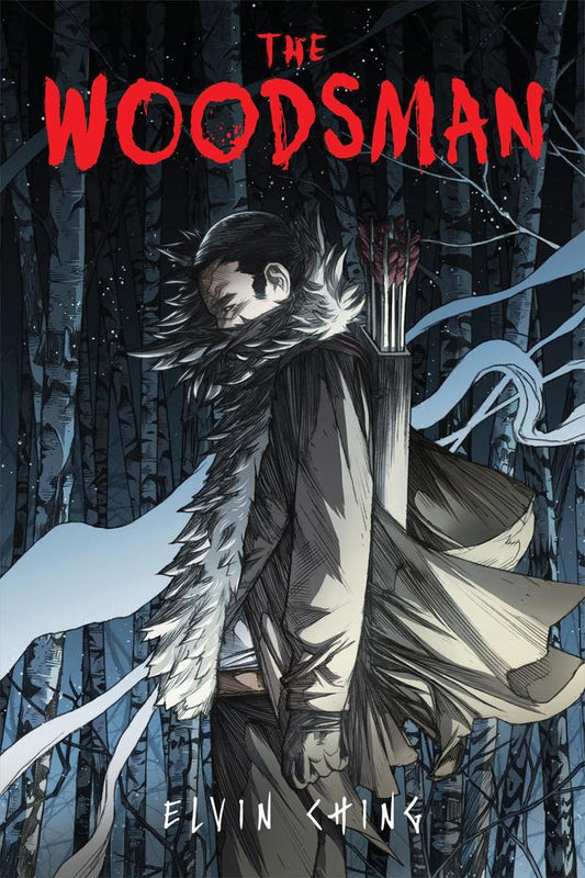 Book cover of The Woodsman by Elvin Ching
