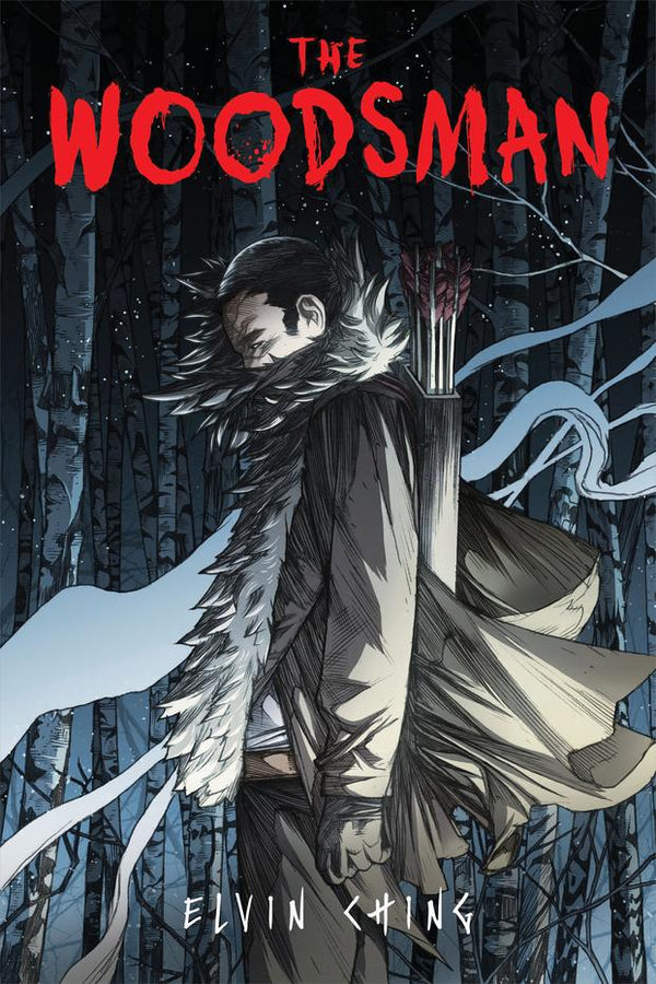 Book cover of The Woodsman by Elvin Ching