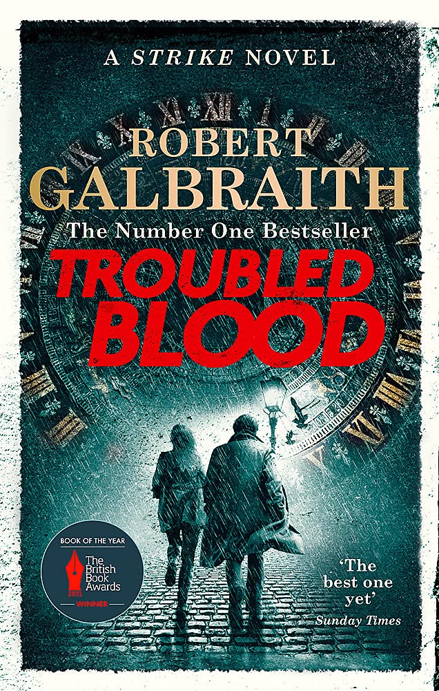 Book cover of Troubled Blood by Robert Galbraith