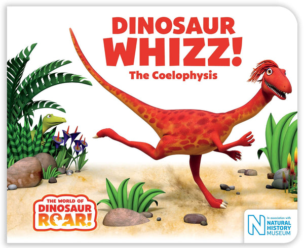 Book cover of Dinosaur Whizz! The Coelophysis by Peter     Curtis