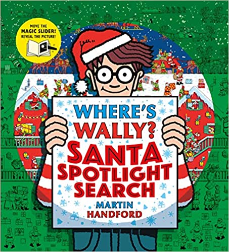 Book cover of Where'S Wally? Santa Spotlight Search by Martin Handford