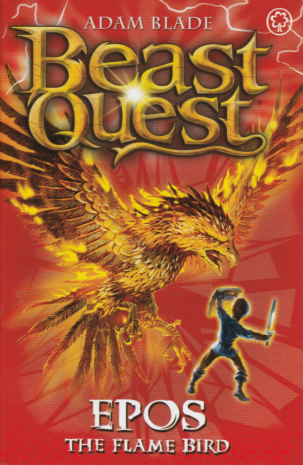 Book cover of Epos The Flame Bird by Adam Blade