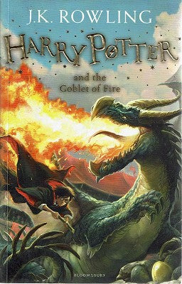 Book cover of Harry Potter And The Goblet Of Fire by J.K. Rowling