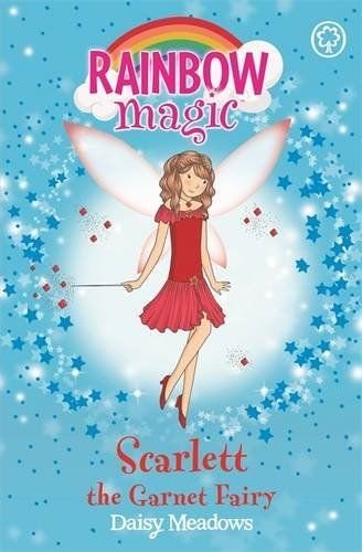Book cover of Scarlett The Garnet Fairy by Daisy Meadows