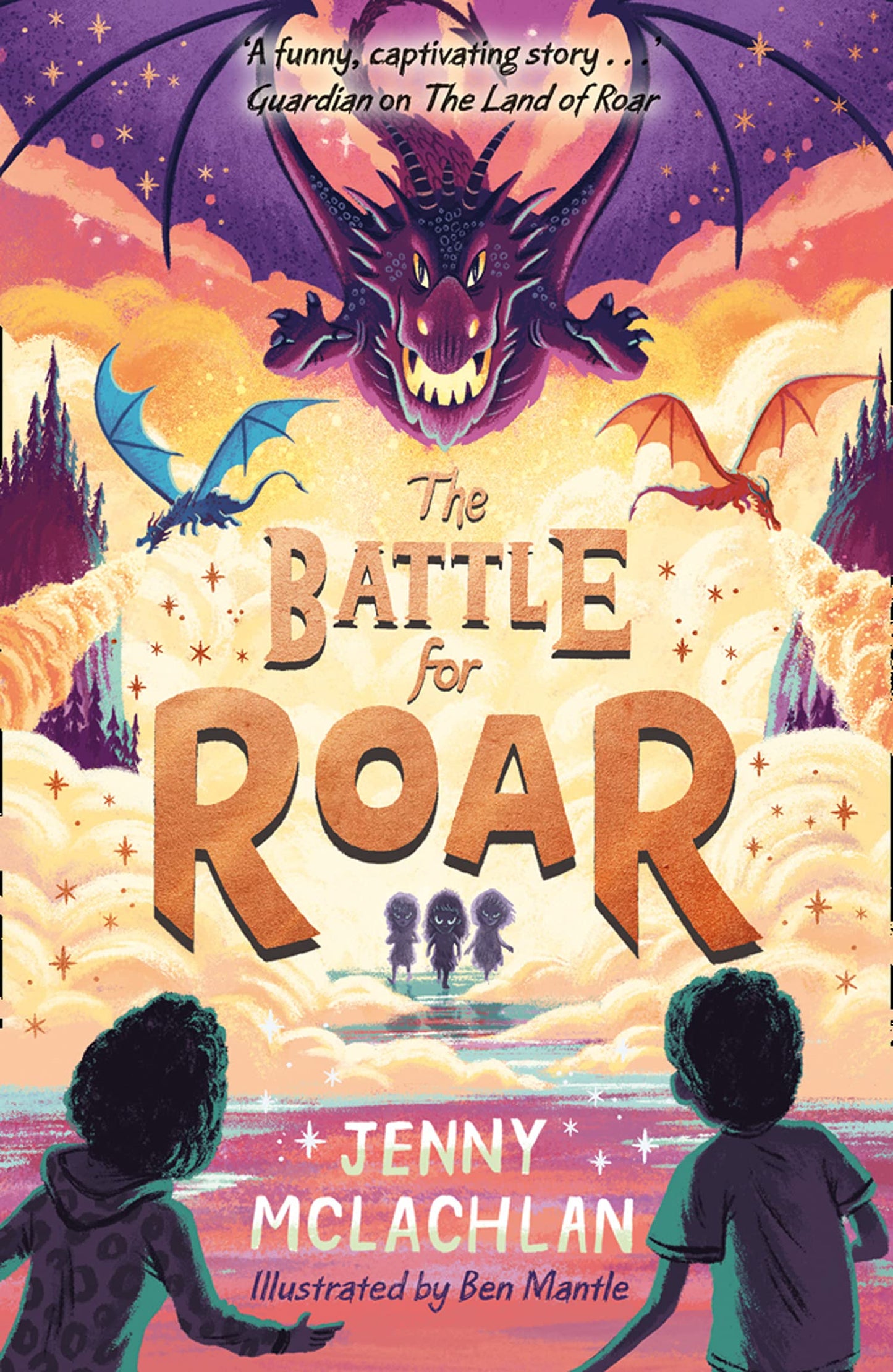 Book cover of The Battle for Roar by Jenny McLachlan