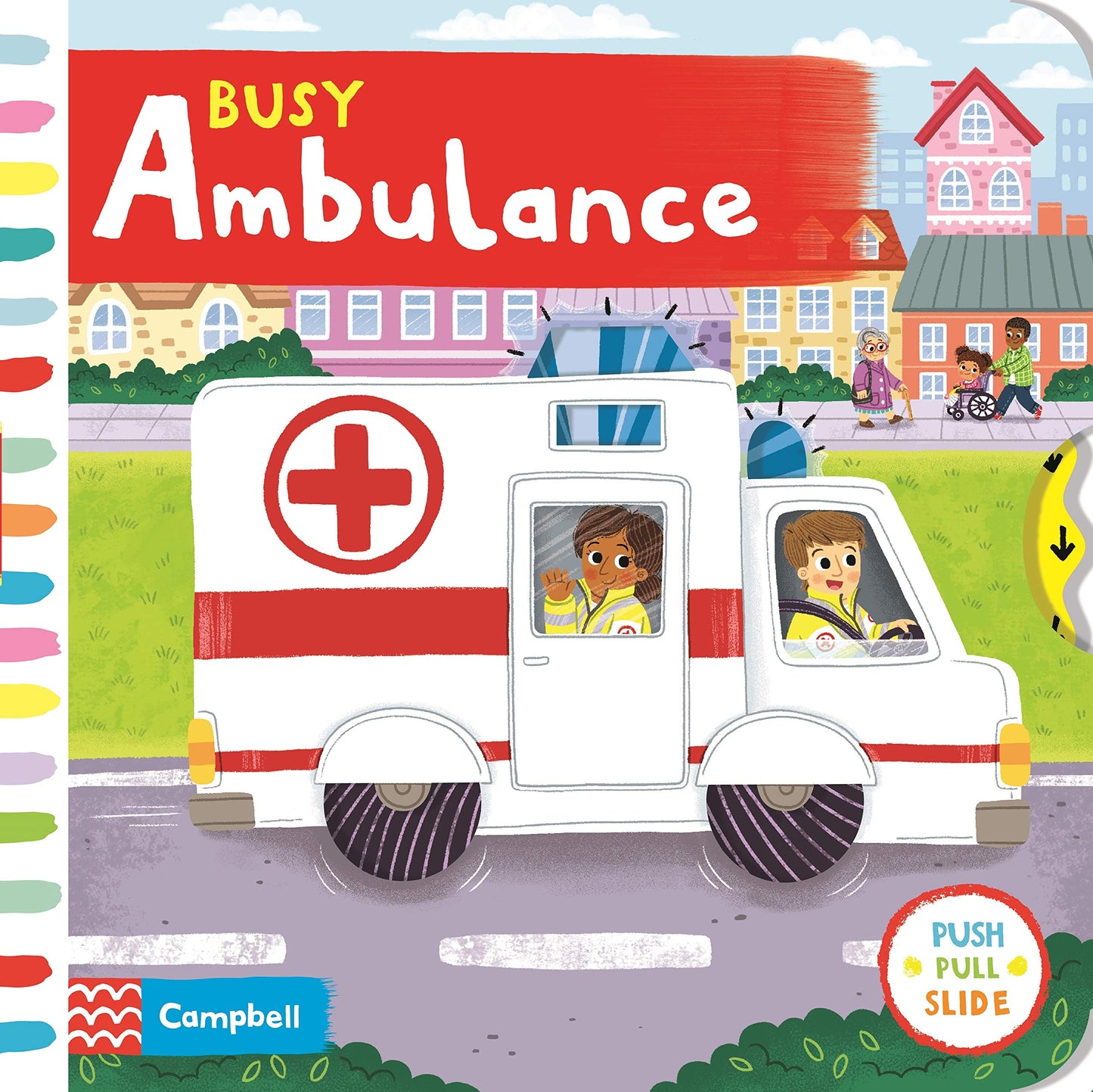 Book cover of Busy Ambulance by Campbell Books