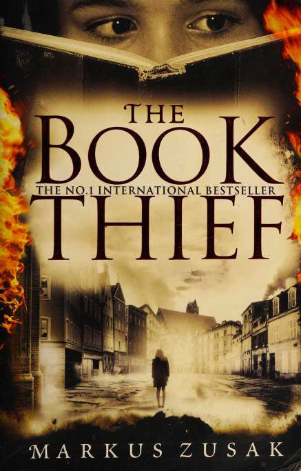 Book cover of The Book Thief by Markus Zusak