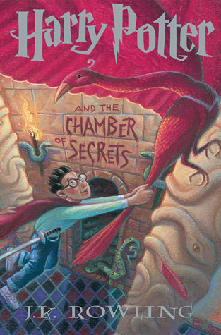 Book cover of Harry Potter And The Chamber Of Secrets by J.K. Rowling, Mary GrandPré (Illus.)