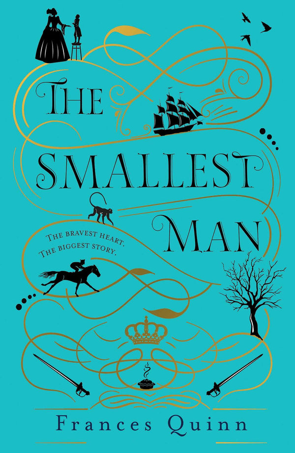 Book cover of The Smallest Man by Frances    Quinn