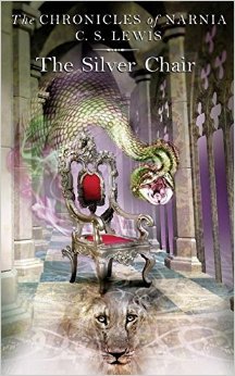 Book cover of The Silver Chair by C.S. Lewis, Pauline Baynes