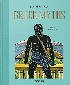 Book cover of Greek Myths by Gustav Schwab (Text)