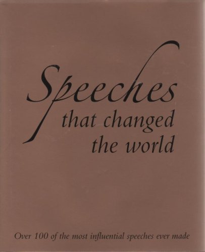 Book cover of Speeches That Changed the World by Emma Beare (Project Editor)