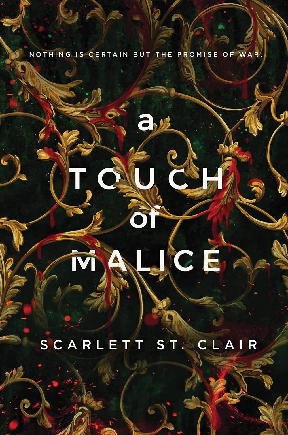 Book cover of A Touch of Malice by Scarlett St.  Clair
