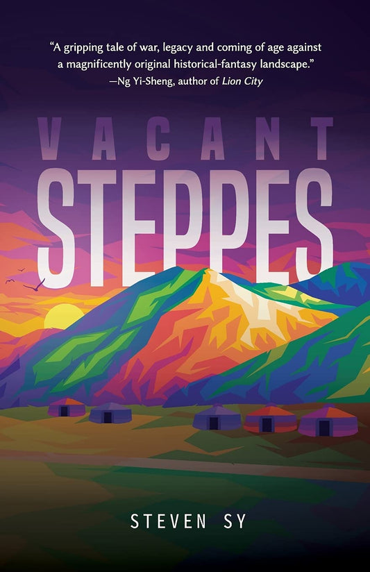 Book cover of Vacant Steppes by Steven Sy