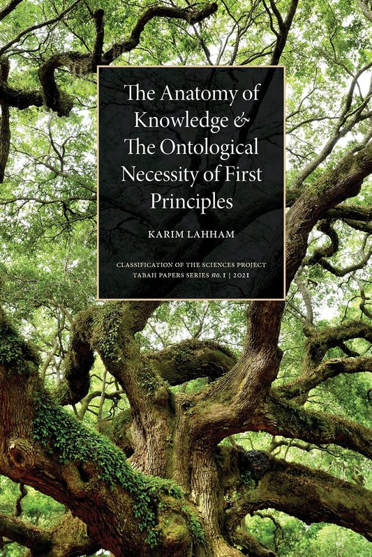 Book cover of The Anatomy Of Knowledge And The Ontological Necessity Of First Principles by Karim Lahham