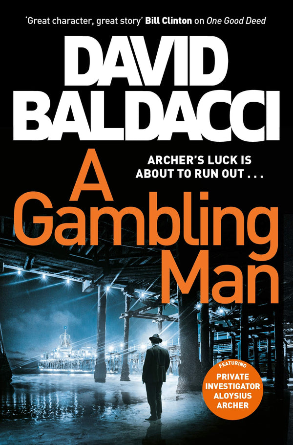 Book cover of A Gambling Man by David Baldacci