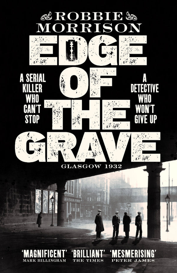 Book cover of Edge Of The Grave by Robbie Morrison