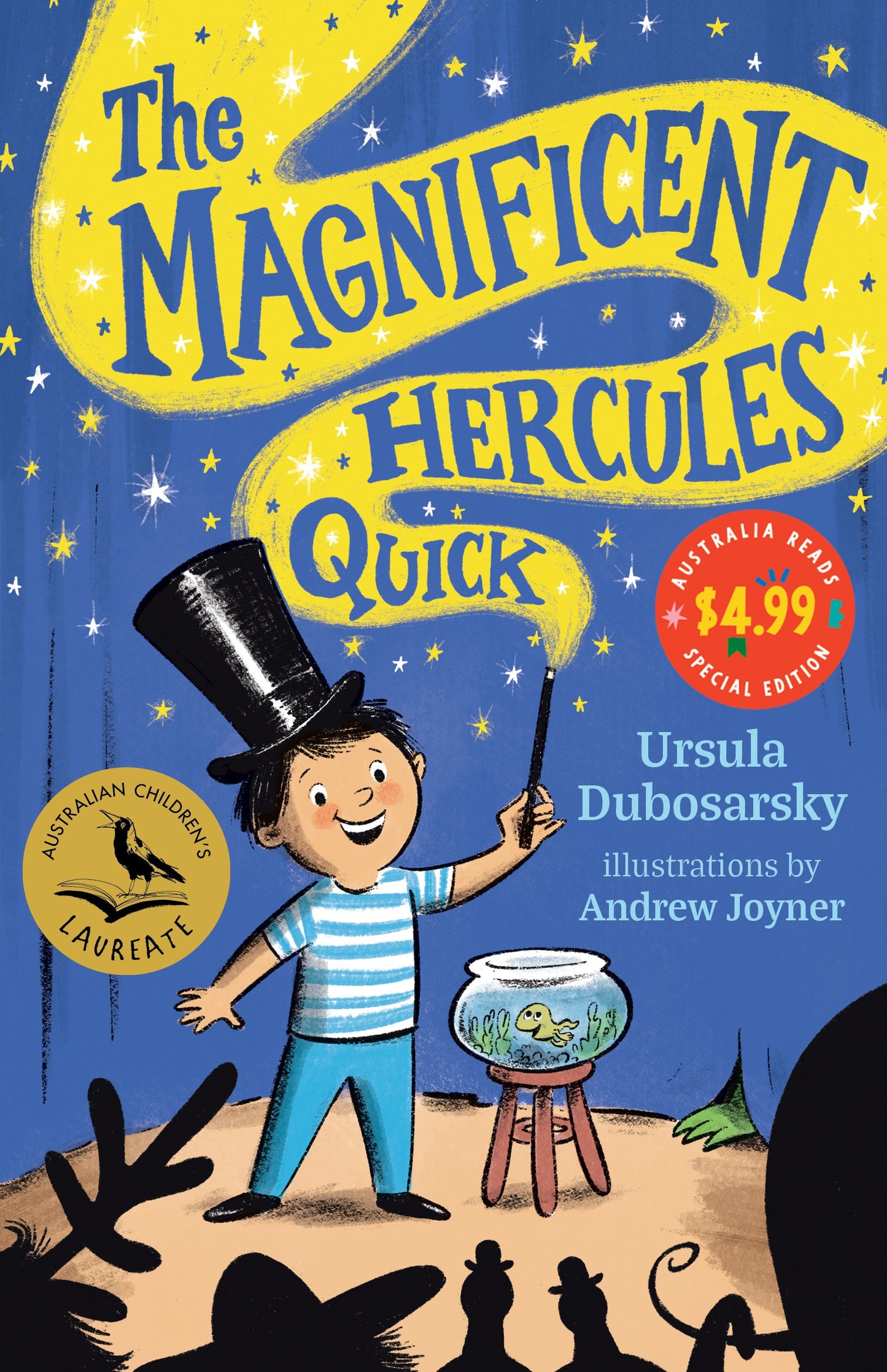 Book cover of The Magnificent Hercules Quick by Ursula Dubosarsky
