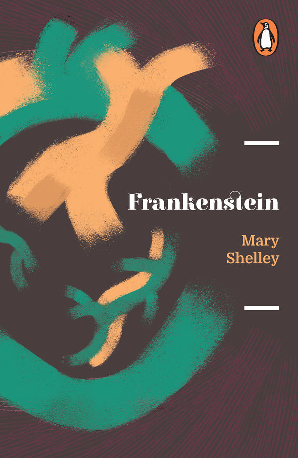 Book cover of Frankenstein by Mary Wollstonecraft Shelley