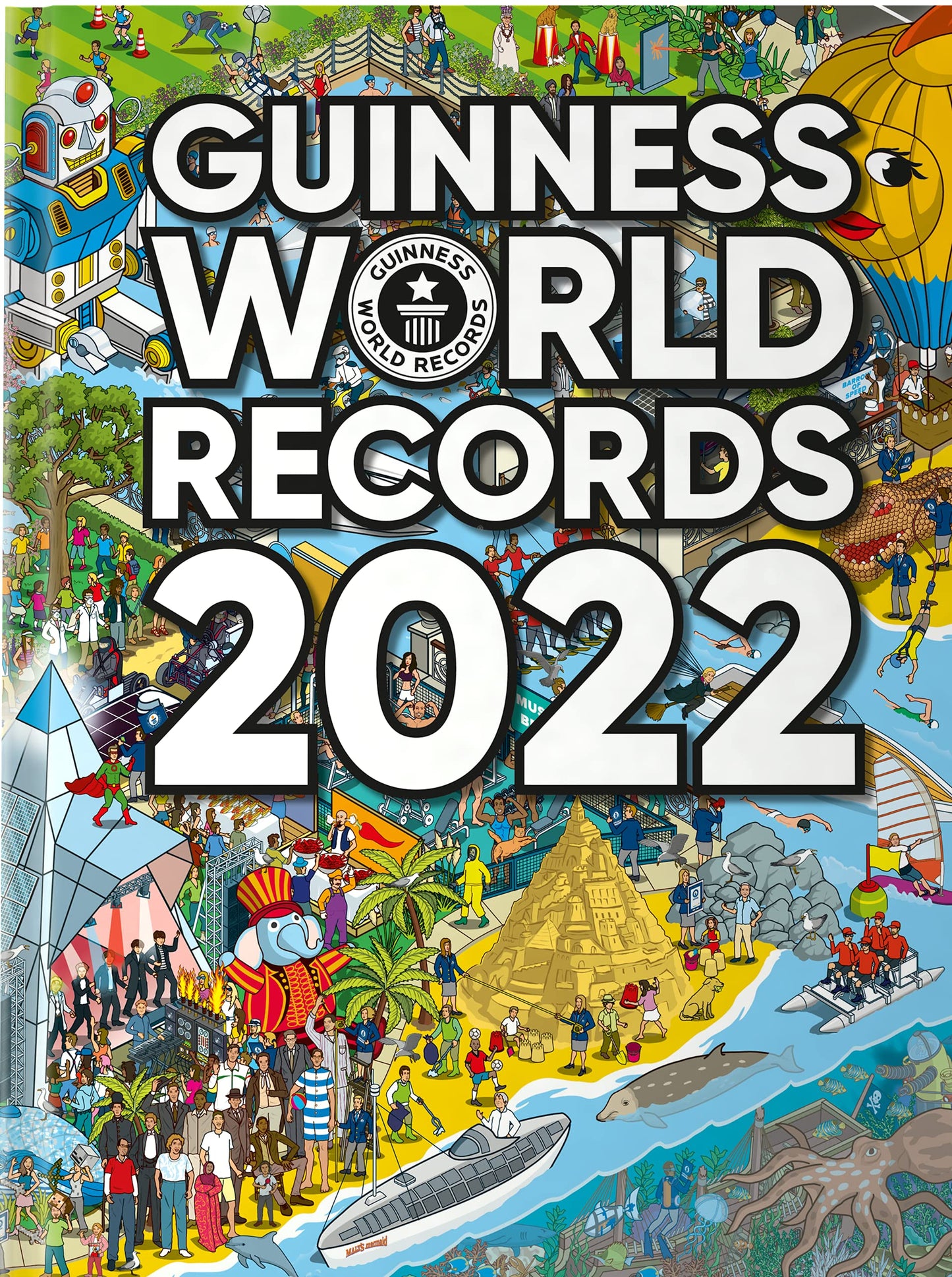 Book cover of Guinness World Records 2022 by Guinness World Records