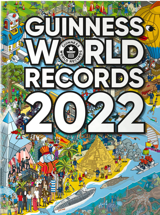 Book cover of Guinness World Records 2022 by Guinness World Records