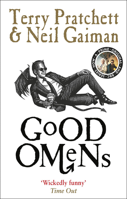 Book cover of Good Omens by Terry Pratchett, Neil Gaiman