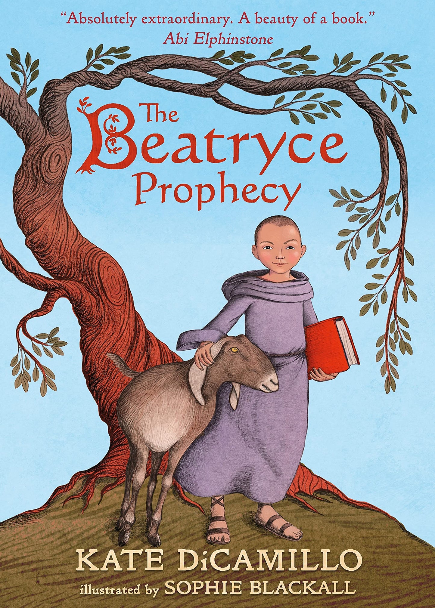 Book cover of The Beatryce Prophecy by Kate DiCamillo