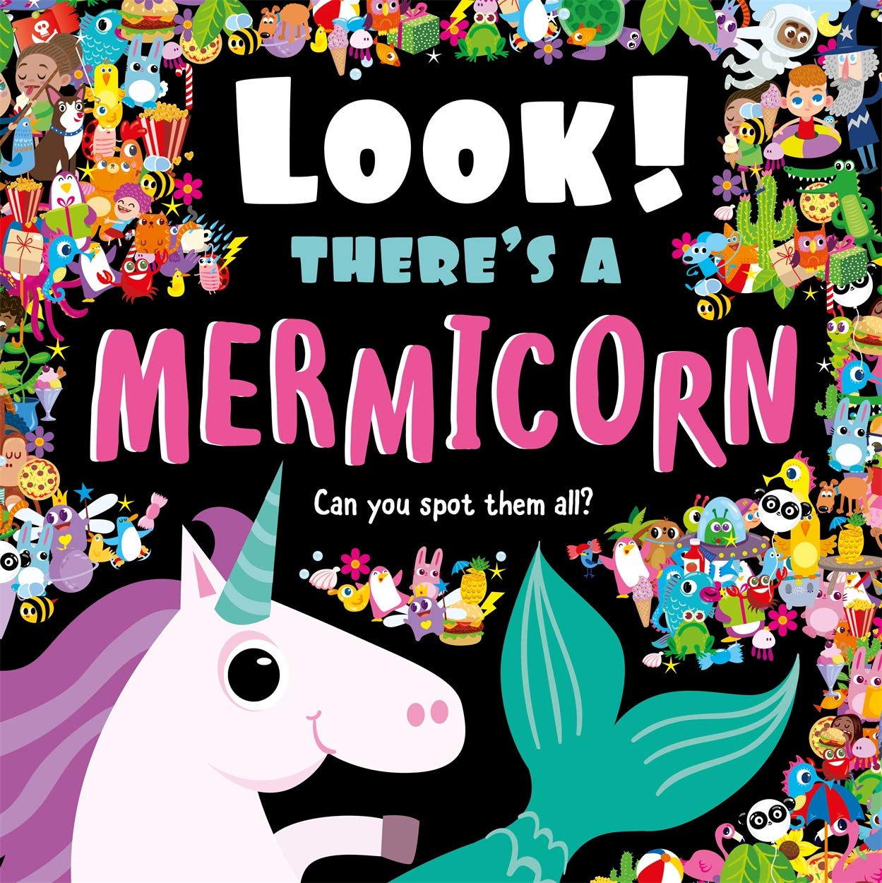 Book cover of Look! There's a Mermicorn by Igloo Books