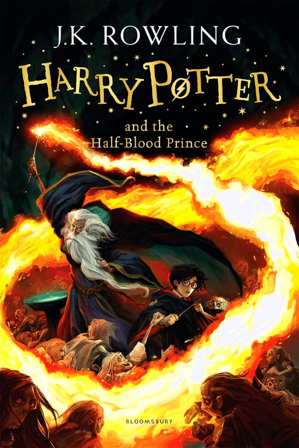 Book cover of Harry Potter And The Half-Blood Prince by J.K. Rowling (Brand)