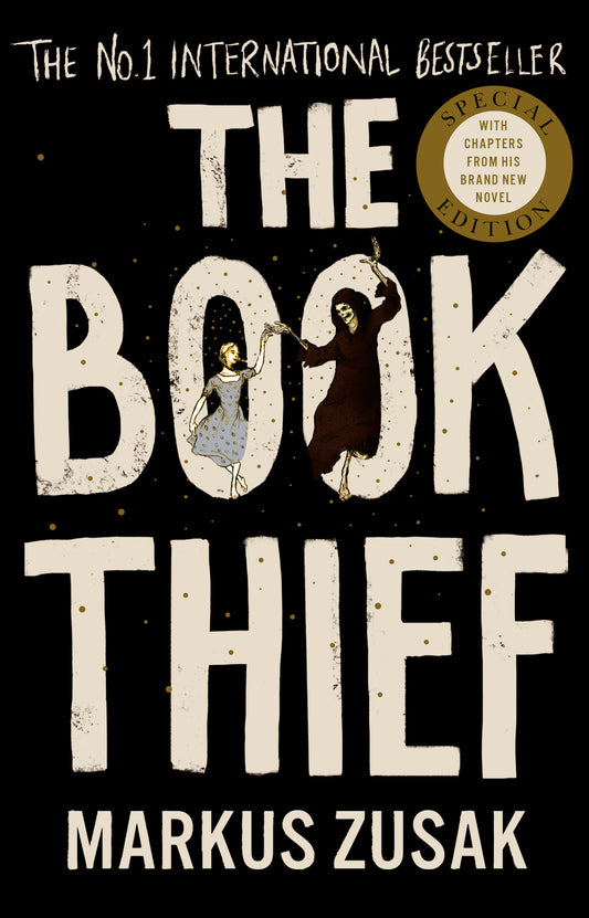 Book cover of The Book Thief by Markus Zusak, Trudy White (Illus.)