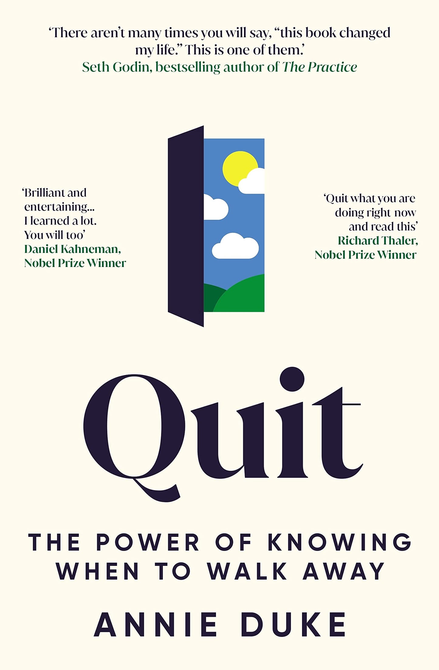 Book cover of Quit by Annie Duke