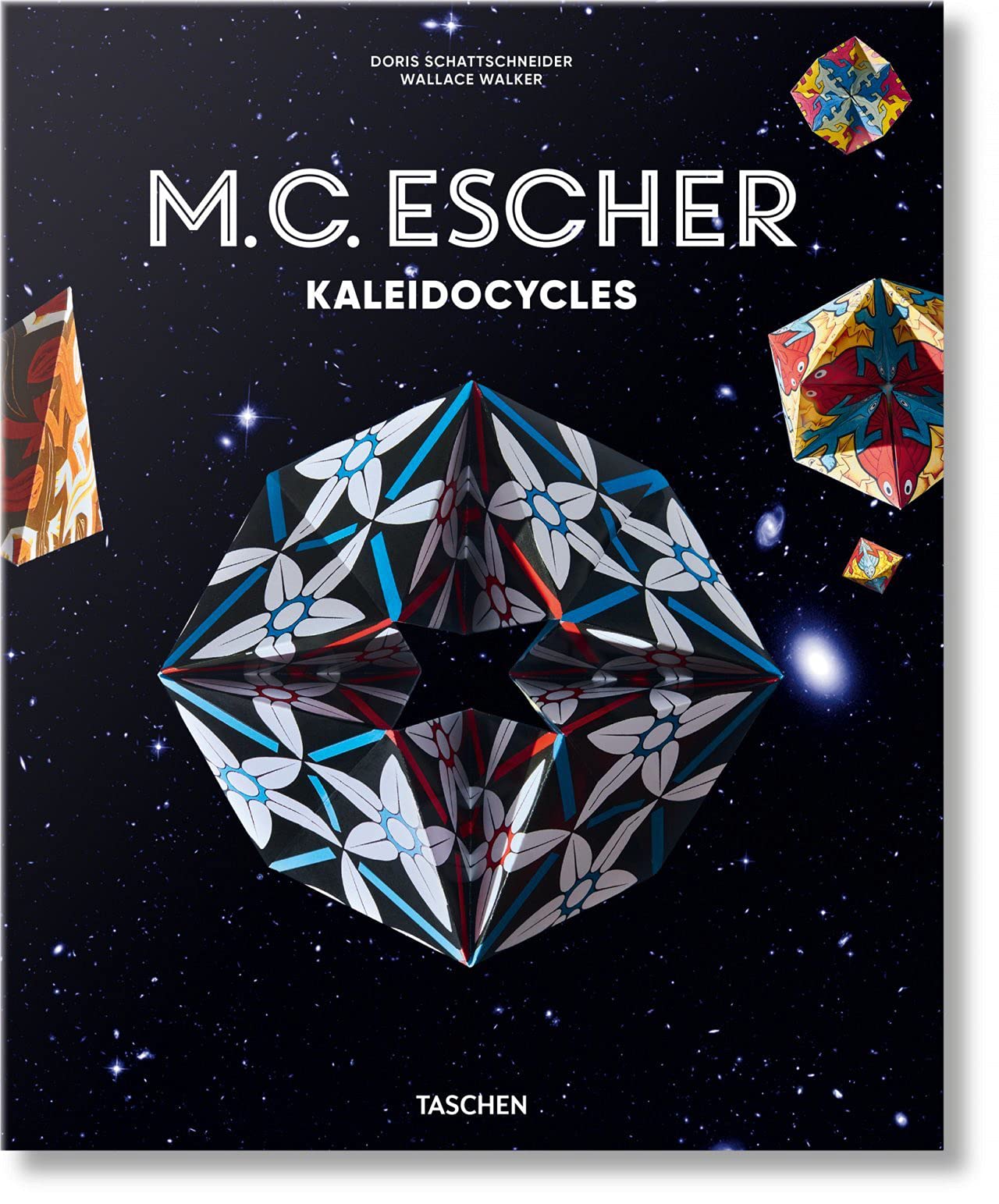 Book cover of M. C. Escher: Kaleidocycles by Doris Schattschneider, Wallace Walker