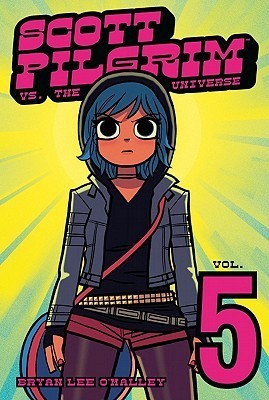Book cover of Scott Pilgrim, Volume 5: Scott Pilgrim Vs. The Universe by Bryan Lee O'Malley (Writer, Artist)