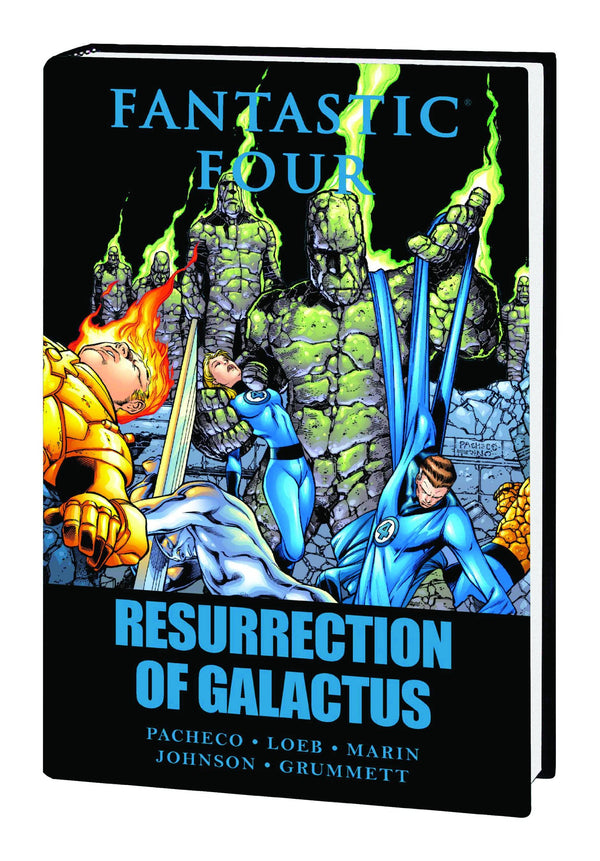 Book cover of Marvel Premiere Classic #53, Fantastic Four: Resurrection of Galactus DM Variant by Jeph Loeb