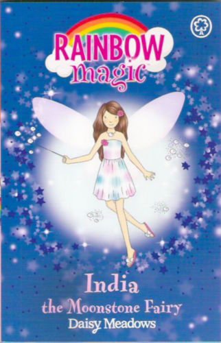 Book cover of India The Moonstone Fairy by Daisy Meadows