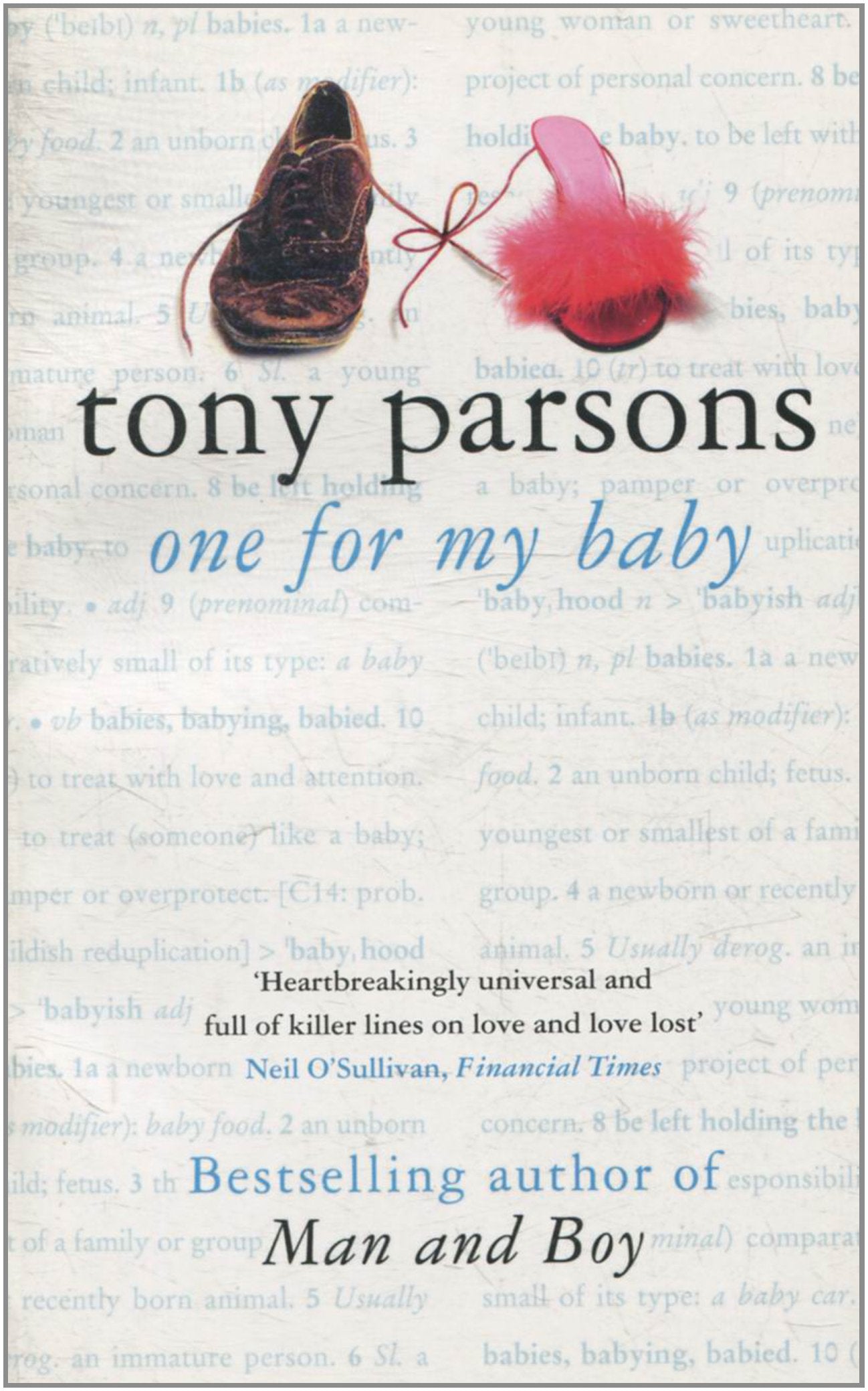 Book cover of One For My Baby By Tony Parsons by Tony Parsons