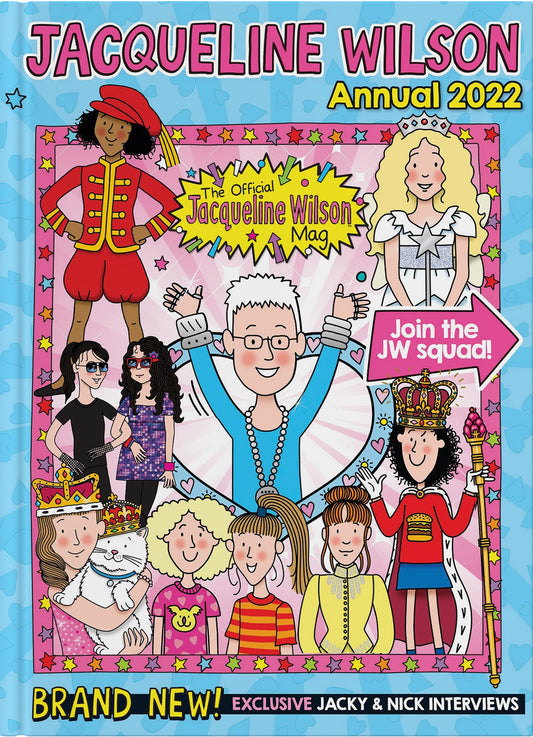 Book cover of Jacqueline Wilson Annual 2022 by D.C. Thomson & Company Limited