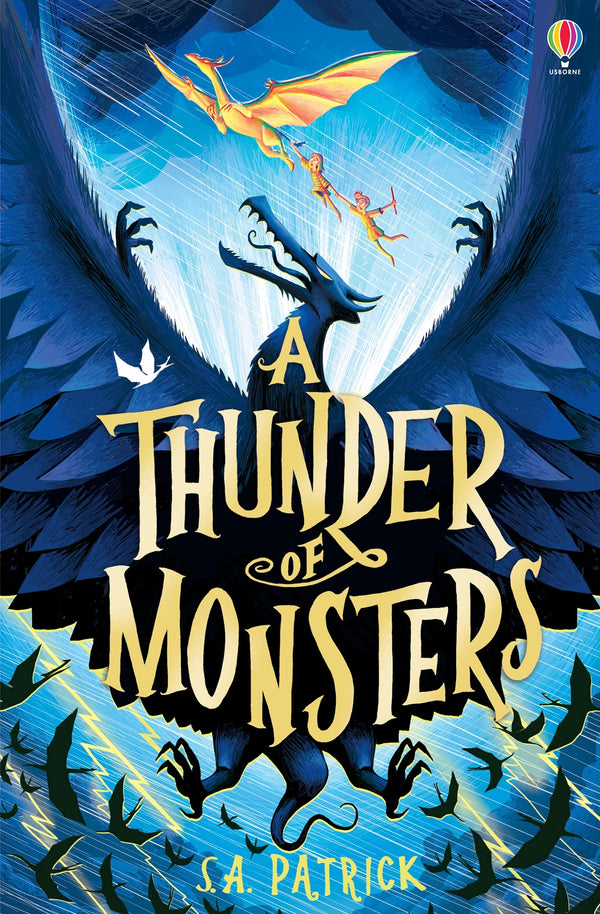 Book cover of A Thunder of Monsters by S.A. Patrick