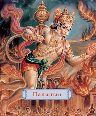 Book cover of Hanuman: The Heroic Monkey God by Joshua M. Greene