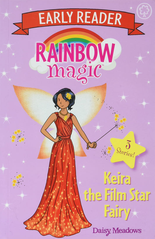 Book cover of Keira The Film Star Fairy by Daisy Meadows