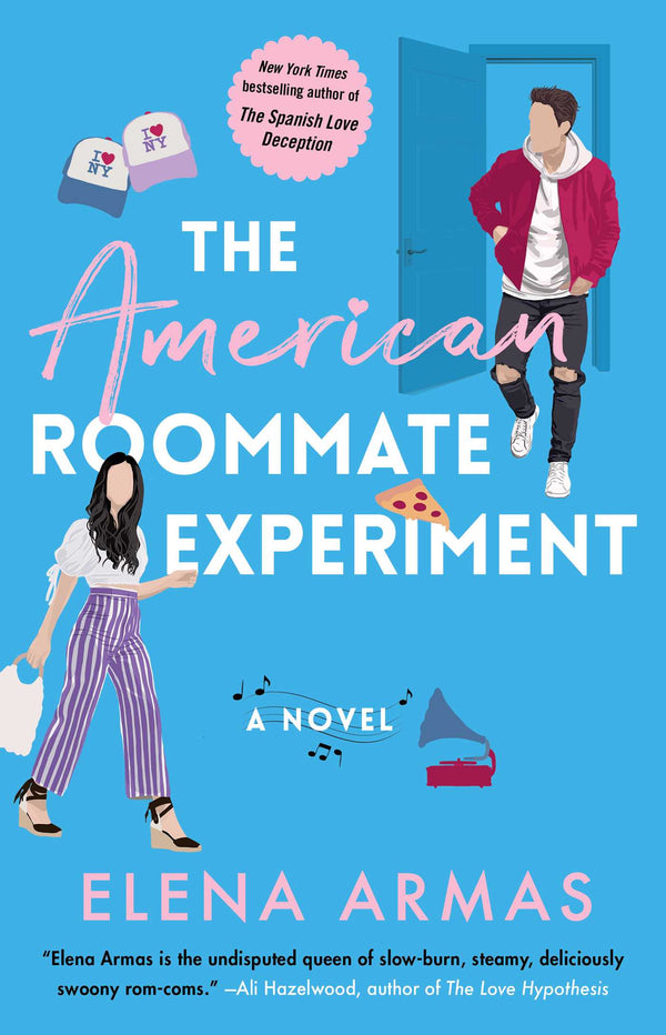 Book cover of The American Roommate Experiment by Elena  Armas