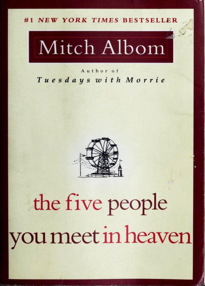 Book cover of The Five People You Meet In Heaven by Mitch Albom